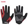 1441 Bicycle racing gloves winter mountain bike gloves anti slip touch screen men’s and women’s long finger riding gloves